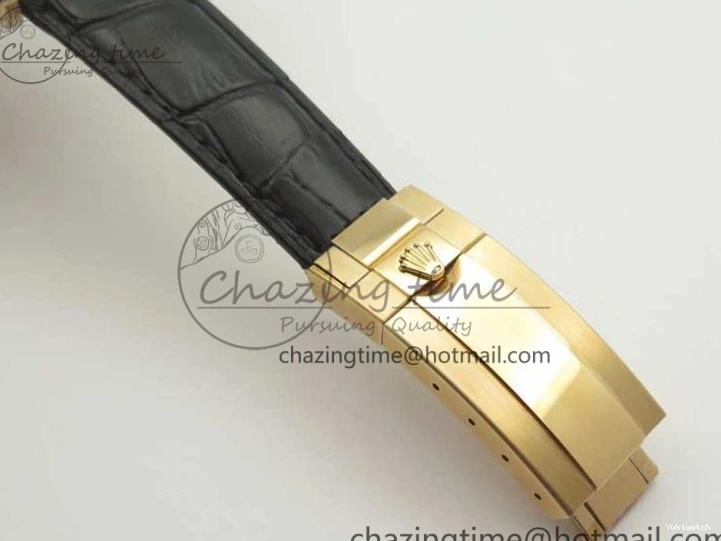 Leather 1:1 Gold Noob Rose Daytona RG Dial Edition SA4130 Best Strap On 116515 0416